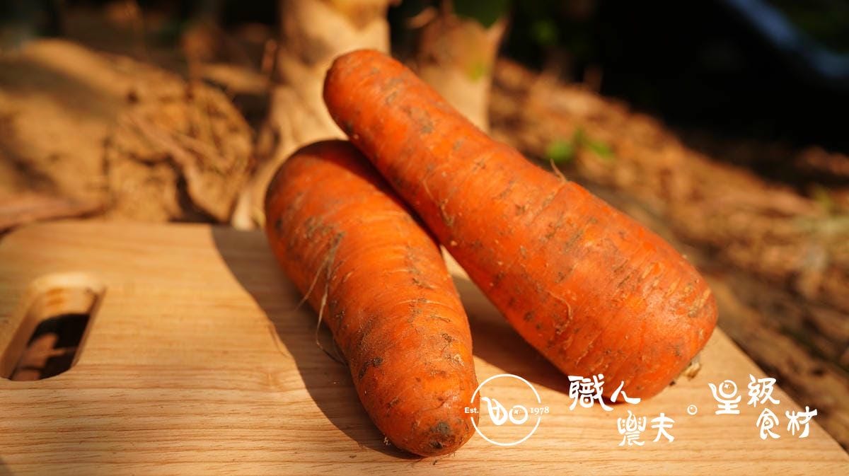 有機紅蘿蔔／約800g / 1~2條 多退少補